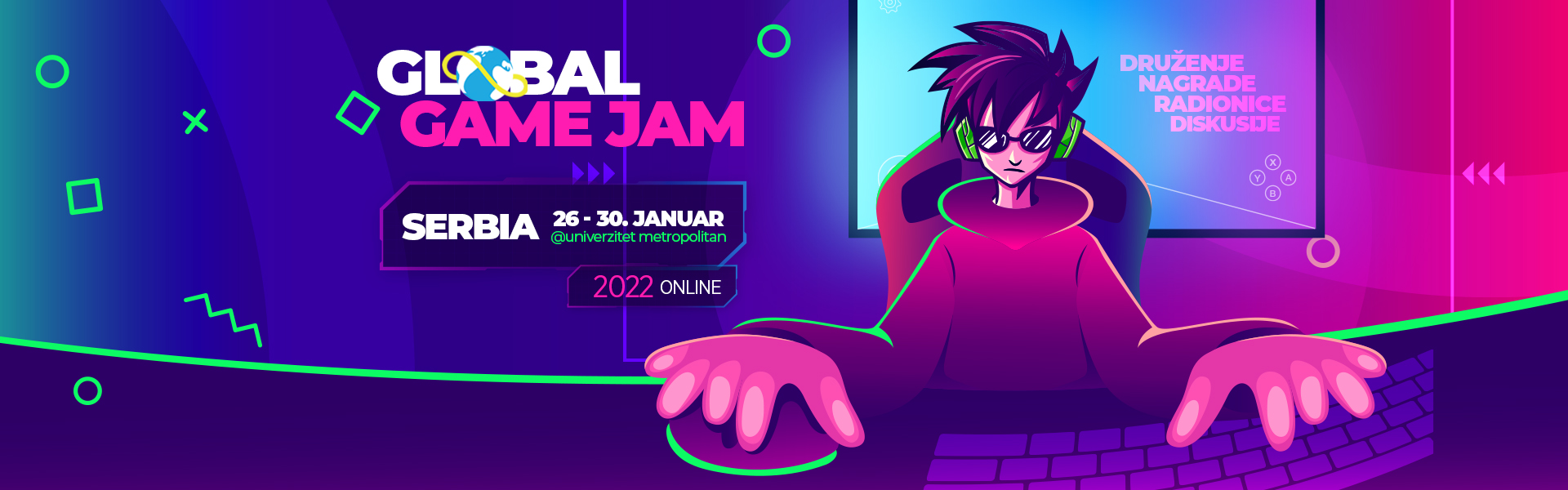 Global Game Jam 2024 Univerzitet Metropolitan