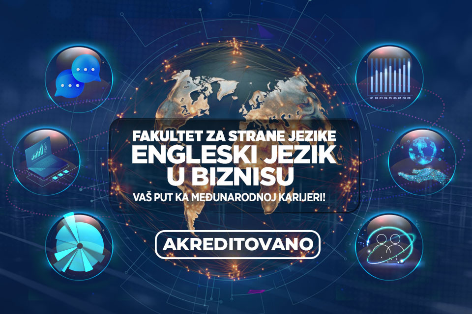 Akreditovan novi studijski program – Engleski jezik u biznisu