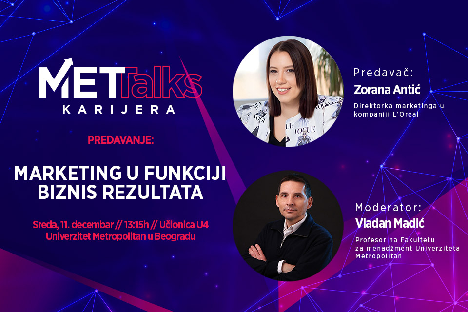 MET TALKS/ Marketing u funkciji biznis rezultata