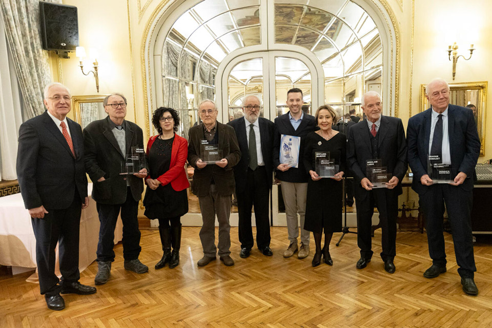 Prof. dr Dragan Domazet, predsednik Univerziteta Metropolitan, dobitnik nagrade za životno delo